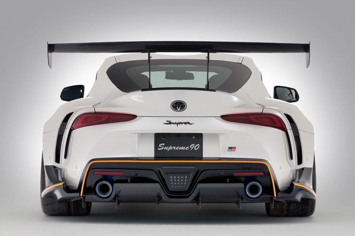 Varis Carbon Rear Diffuser (for Varis supreme widebody) for A90 / A91 Toyota GR Supra [VATO-353]