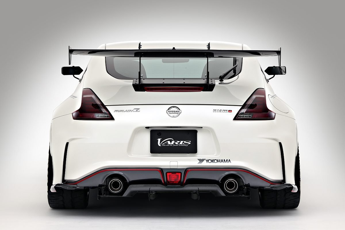 Varis Carbon+ Rear Diffuser for Z34 Nissan 370Z / 370Z NISMO [VANI-339]