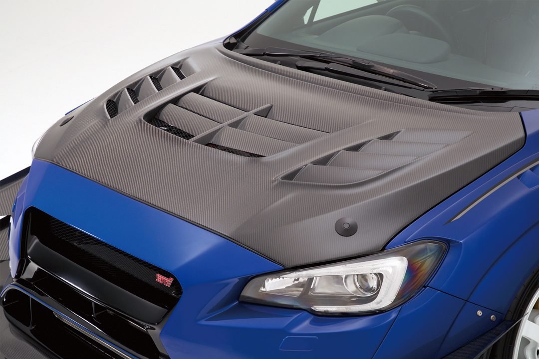 Varis Cooling Bonnet Hood (for FMIC) for VA Subaru WRX / WRX STi