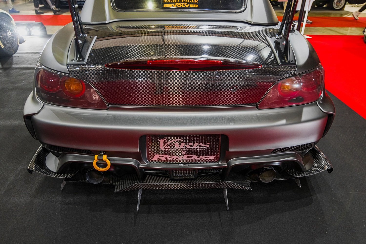 Varis “Dark Panther” Carbon+ Lightweight Trunk Hood for AP1 & AP2 Honda S2000 [VTHO-202/VTHO-203]