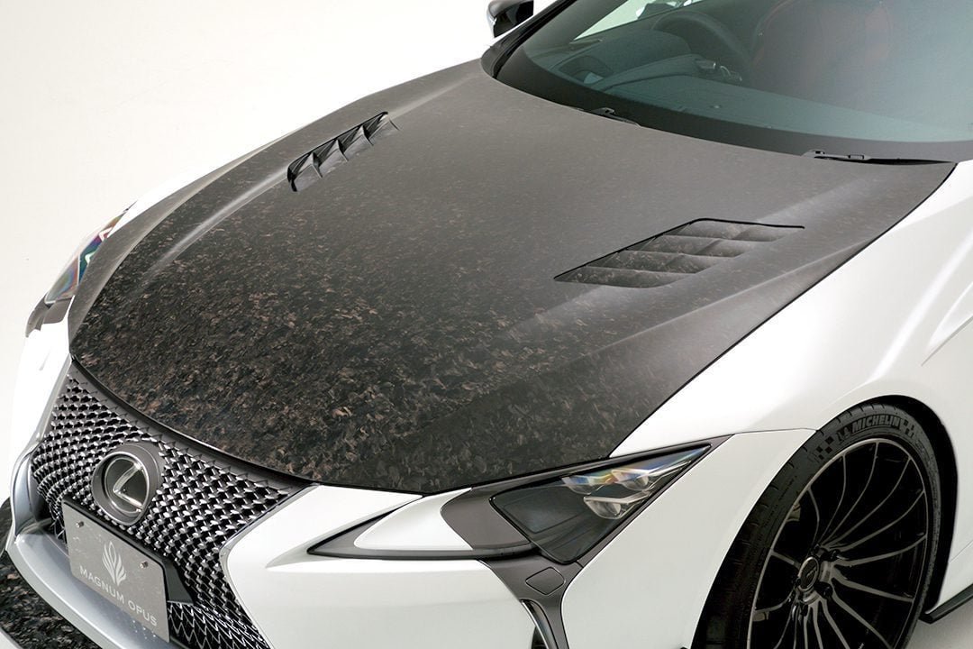 Varis Magnum Opus Cooling Bonnet for Z100 Lexus LC500 [VBLE-103V]