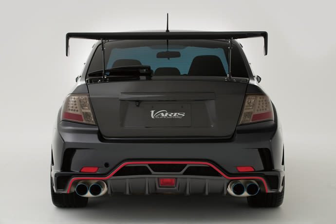 Varis Ultimate Rear Diffuser (Varis Bumper) for 2008-14 Subaru WRX SEDAN [GVB] [VASU-175/VASU-176]