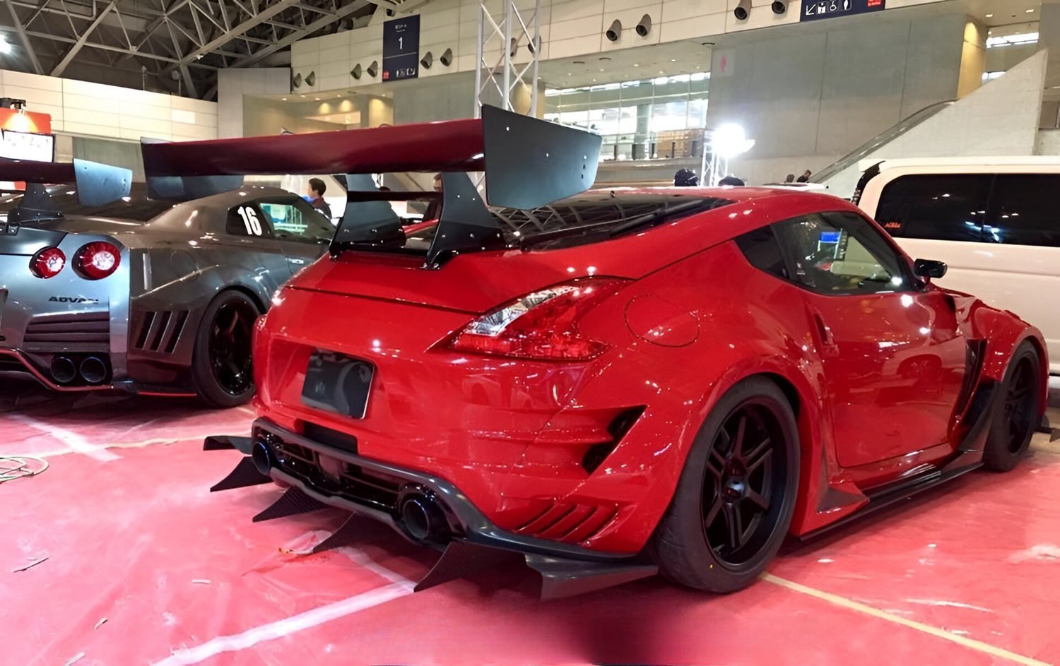 Varis VSDC Rear Diffuser (for Varis KAMIKAZE-Z widebody kit) for Z34 Nissan 370Z [VANI-321]