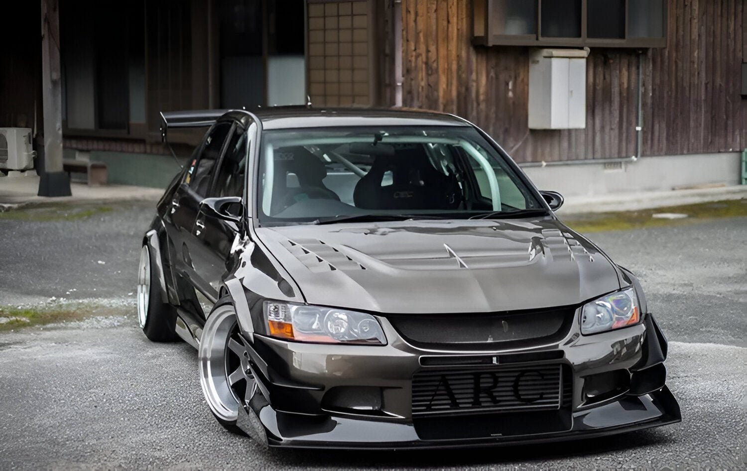 Voltex GT Hood for CT9x Mitsubishi Lancer Evolution VII / VIII / IX [ET-1]