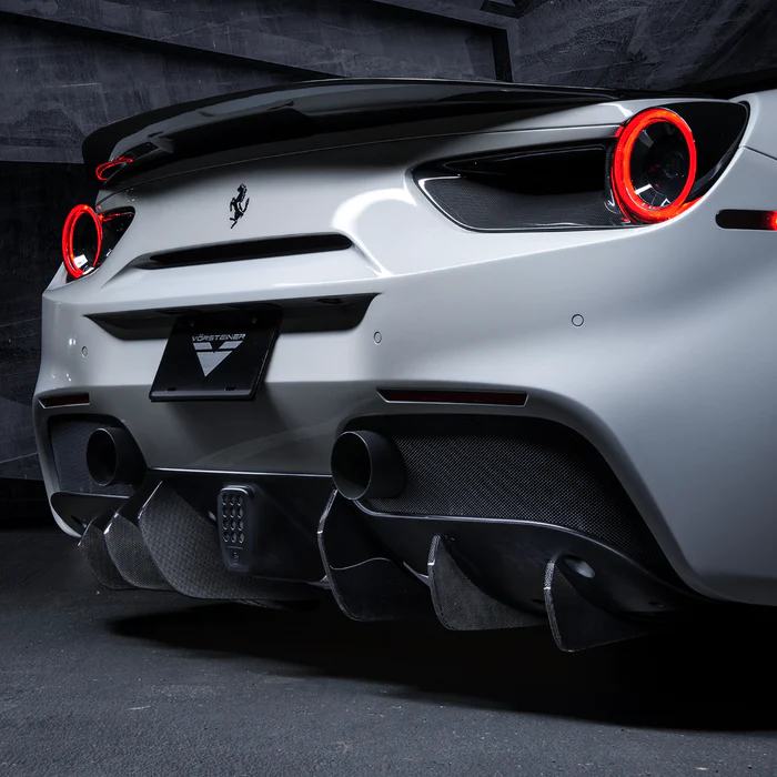 Vorsteiner Diavolo Aero Carbon Fiber Rear Diffuser Fin for Ferrari 488 [FRV2055]