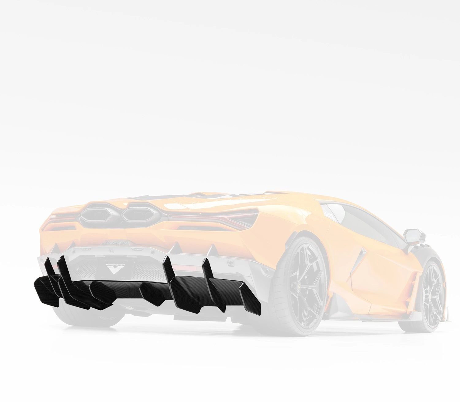 Vorsteiner Glossy Carbon Rear Diffuser for Lamborghini Revuelto [7050LOV]