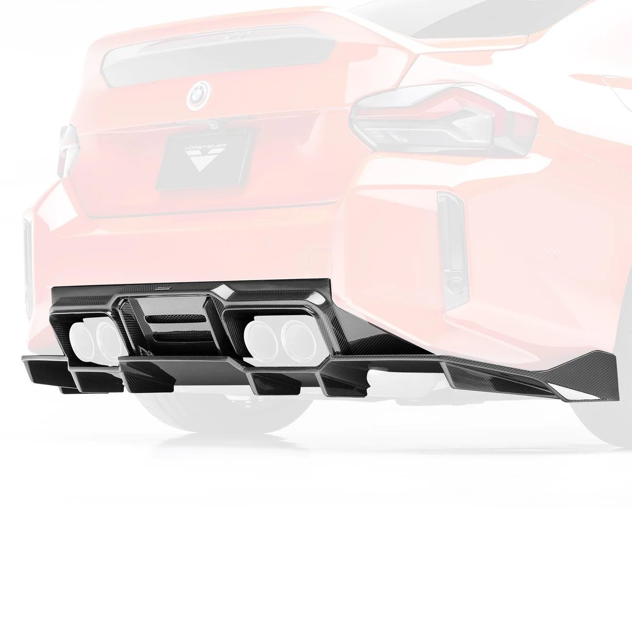 Vorsteiner VRS Aero Carbon Rear Diffuser w/ Carbon Under Floor for G87 BMW M2 [BMV3250]