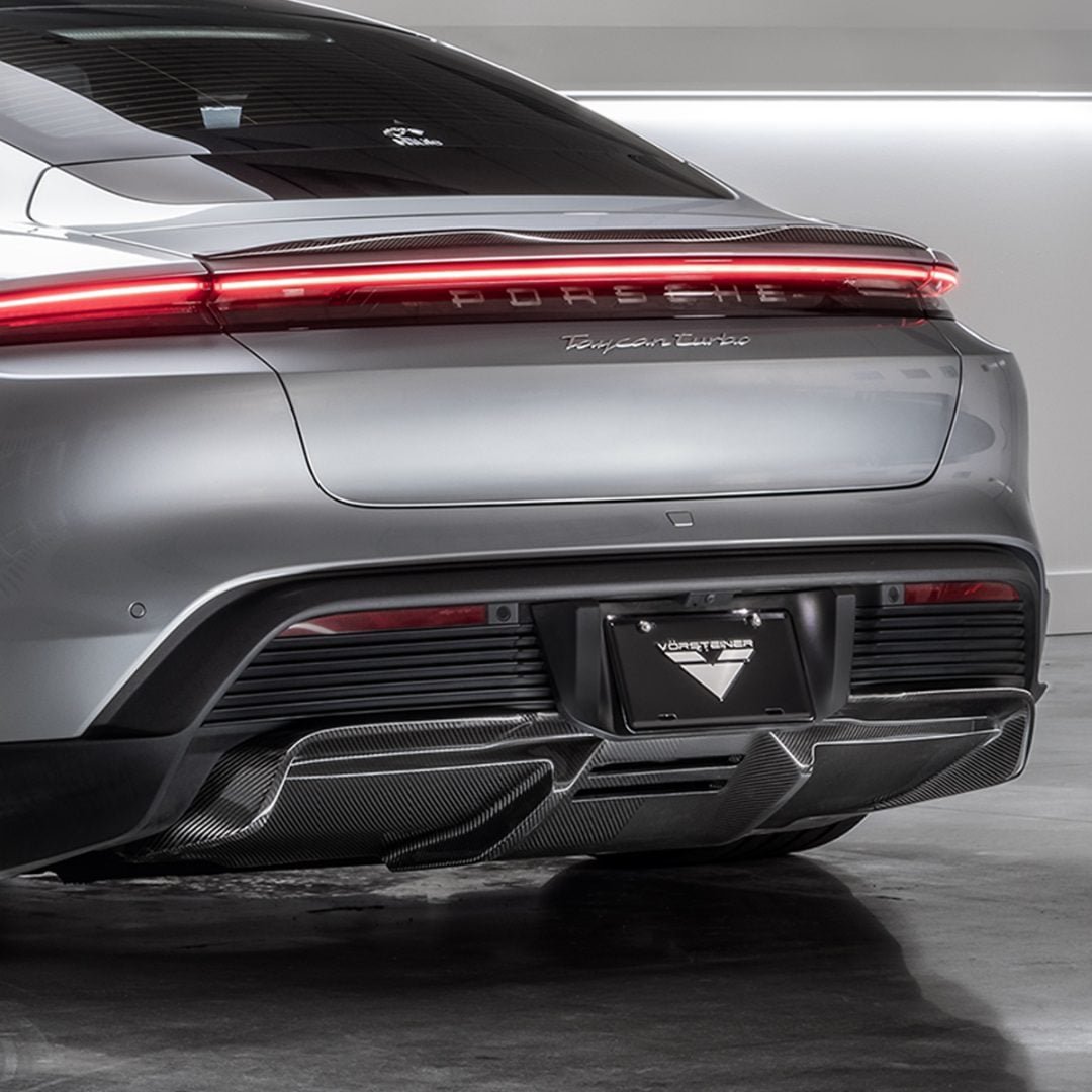 Vorsteiner x GW9 Carbon Aero Program Rear Diffuser for Porsche Taycan Turbo & Turbo S [POV3050]