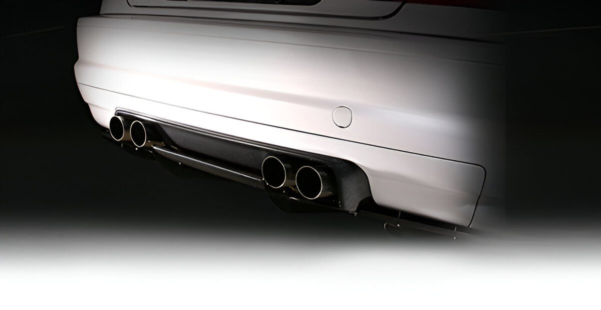 VRS Rear Underskirt for 1999-2006 BMW M3 [E46] VAB-4606