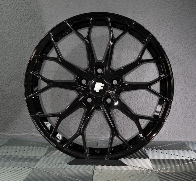 Wheels FF01 18 Zoll Sommerräder für Mercedes Benz E CL GLA S EAQ EQB Klasse W213 S213 W214 S214 A238 C215 C216 CL500 X156 W156 W220 Coupe Felgen Reifen Räder grau matt...