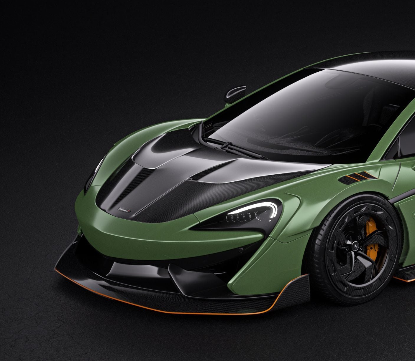 ZACOE Carbon Fiber Hood for McLaren 570S [MC-570S-W-HD]