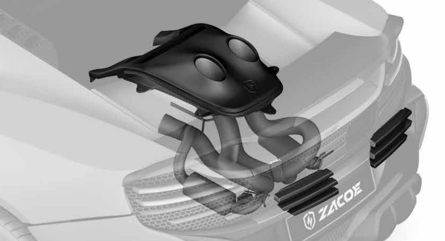 ZACOE Volcano Conversion Kit for McLaren 12C / 650S